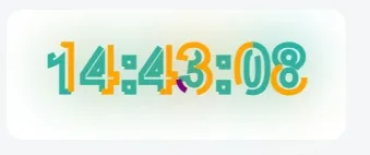 子比主题美化：侧边栏添加动态描边时钟小工具-夏天屋